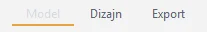 Prepínač staníc vpravo hore